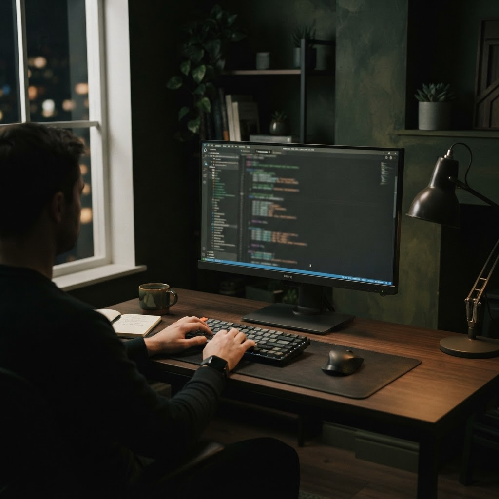 Modern software development workspace